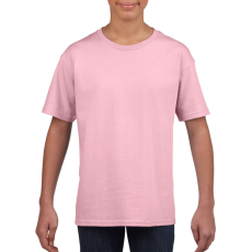 GILDAN Rövid ujjú Softstyle gyerekpóló, Gildan GIB64000, Light Pink-L