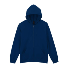 GILDAN Softstlye Midweight cipzáros - kapucnis pulóver GISF600, Navy-2XL férfi pulóver, kardigán