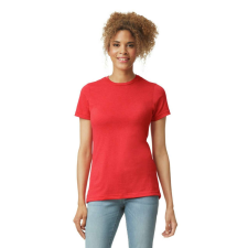 GILDAN Softstyle® CVC női póló (Red Mist, L) női póló