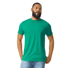 GILDAN Softstyle® CVC póló (Kelly Mist, L) munkaruha