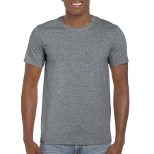 GILDAN Softstyle® felnőtt póló (graphite heather, 4XL) munkaruha