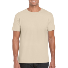 GILDAN Softstyle® felnőtt póló (sand, 4XL) munkaruha