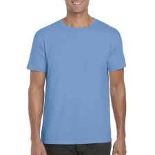 GILDAN softstyle, GI64000, kereknyakú pamut póló, Carolina Blue-2XL férfi póló