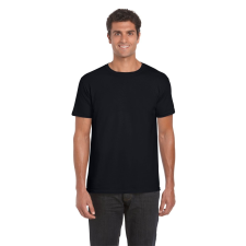 GILDAN Softstyle Gildan póló, fekete (Softstyle Gildan póló, fekete) férfi póló