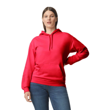 GILDAN Softstyle kapucnis pulóver kenguruzsebbel, Gildan GISF500, Red-3XL férfi pulóver, kardigán