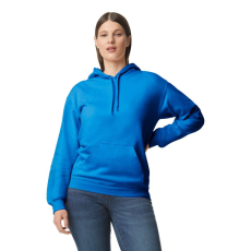 GILDAN Softstyle kapucnis pulóver kenguruzsebbel, Gildan GISF500, Royal-2XL