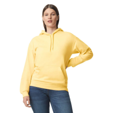 GILDAN Softstyle kapucnis pulóver kenguruzsebbel, Gildan GISF500, Yellow Haze-3XL