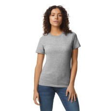 GILDAN Softstyle kereknyakú rövid ujjú női póló, Gildan GIL65000, RS Sport Grey-M