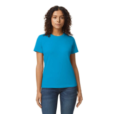 GILDAN Softstyle® puha, gyűrűs fonású pamut női póló (sapphire, 2XL) női póló