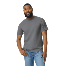 GILDAN Softstyle® puha, gyűrűs fonású pamut póló (charcoal, L)