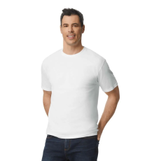 GILDAN Softstyle® puha, gyűrűs fonású pamut póló (white, S)