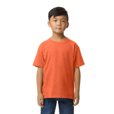 GILDAN Softstyle rövid ujjú kereknyakú gyerekpóló, Gildan GIB65000, Orange-XL gyerek póló