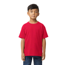 GILDAN Softstyle rövid ujjú kereknyakú gyerekpóló, Gildan GIB65000, Red-S gyerek póló