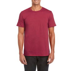 GILDAN Softstyle rövid ujjú környakas póló, Gildan GI64000, Antique Cherry Red-2XL