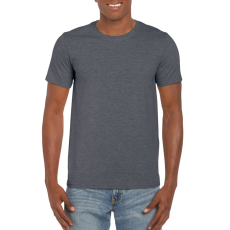 GILDAN Softstyle rövid ujjú környakas póló, Gildan GI64000, Dark Heather-2XL
