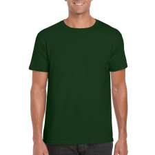 GILDAN Softstyle rövid ujjú környakas póló, Gildan GI64000, Forest Green-XL férfi póló