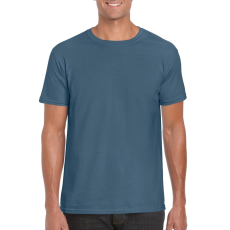 GILDAN Softstyle rövid ujjú környakas póló, Gildan GI64000, Indigo Blue-2XL