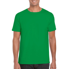 GILDAN Softstyle rövid ujjú környakas póló, Gildan GI64000, Irish Green-S férfi póló
