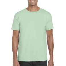 GILDAN Softstyle rövid ujjú környakas póló, Gildan GI64000, Mint Green-M