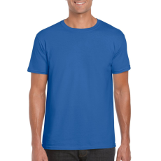 GILDAN Softstyle rövid ujjú környakas póló, Gildan GI64000, Royal-4XL