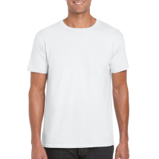 GILDAN Softstyle rövid ujjú környakas póló, Gildan GI64000, White-3XL