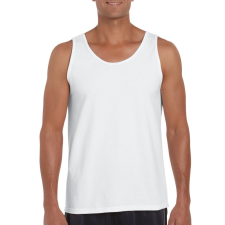 GILDAN Softstyle ujjatlan férfi pamut póló, Gildan GI64200, White-L férfi póló
