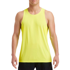GILDAN Sport hátú Actíve Fit férfi trikó, Gildan GI46200, Safety Green-2XL atléta, trikó