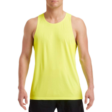 GILDAN Sport hátú Actíve Fit férfi trikó, Gildan GI46200, Safety Green-S