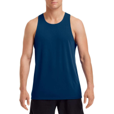 GILDAN Sport hátú Actíve Fit férfi trikó, Gildan GI46200, Sport Dark Navy-M atléta, trikó