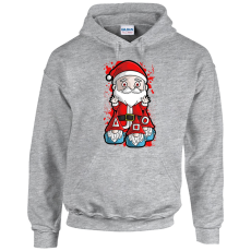 GILDAN Squid Game Mikulás - Unisex Kapucnis Pulóver