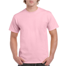 GILDAN ultra GI2000, környakas pamut póló, Light Pink-S férfi póló