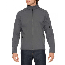 GILDAN Uniszex kabát Gildan GISS800 Hammer Softshell Jacket -S, Charcoal