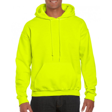 GILDAN Uniszex kapucnis pulóver Gildan GI12500 Dryblend® Adult Hooded Sweatshirt -M, Safety Green