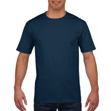 GILDAN Uniszex póló Gildan GI4100 premium Cotton® Felnőtt póló -S, Navy férfi póló