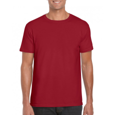 GILDAN Uniszex póló Gildan GI64000 Softstyle® Felnőtt póló -M, Cardinal Red