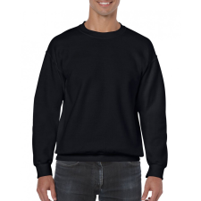 GILDAN Uniszex pulóver Gildan GI18000 Heavy Blend™ Adult Crewneck Sweatshirt -S, Black férfi pulóver, kardigán