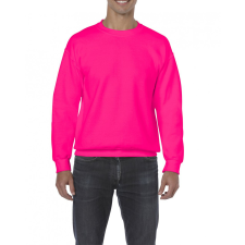 GILDAN Uniszex pulóver Gildan GI18000 Heavy Blend Adult Crewneck Sweatshirt -XL, Safety Pink férfi pulóver, kardigán