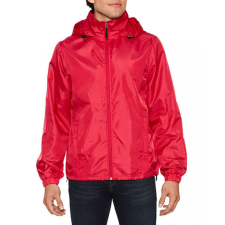 GILDAN Uniszex széldzseki Gildan GIWR800 Hammer Windwear Jacket -XL, Red férfi kabát, dzseki