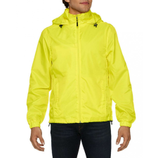 GILDAN Uniszex széldzseki Gildan GIWR800 Hammer Windwear Jacket -XL, Safety Green férfi kabát, dzseki