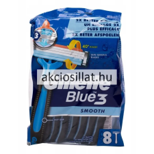 Gillette Blue3 Smooth eldobható borotva 8db-os eldobható borotva