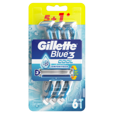 Gillette Blue 3 Cool eldobható férfi borotva 5+1db eldobható borotva