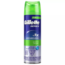 Gillette Borotvazselé - Series - Soothing Sensitive With aloe Vera 200ml borotvahab, borotvaszappan
