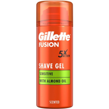 Gillette Fusion Shave Gel Sensitive with Almond oil 75 ml borotvahab, borotvaszappan