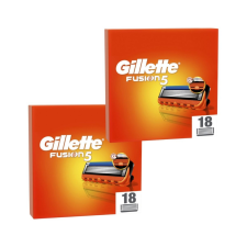 Gillette INGYENES SZÁLLÍTÁS - Gillette Fusion5 Borotvabetétek Férfi Borotvához (2x18 db) pótfej, penge