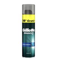  Gillette Mach3 ExtraComfort gél 200+40ml borotvahab, borotvaszappan