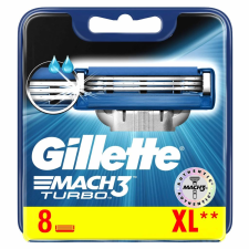 Gillette Mach3 Turbo borotvabetét 8db (7702018416400) (7702018416400) pótfej, penge