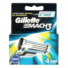 Gillette Mach 3, 4 darabos borotvabetét csomag, 06148 borotvapenge