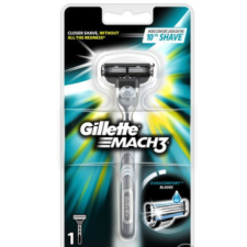  Gillette Mach 3 borotva +1 betét eldobható borotva