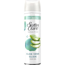Gillette Satin Care Sensitive borotválkozó gél 200 ml borotvahab, borotvaszappan