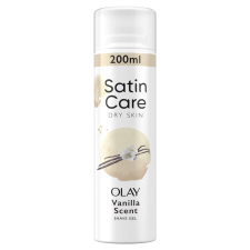 Gillette Satin Care With Olay Dry Skin Vanilla Cashmere Silk női borotvazselé 200ml borotvahab, borotvaszappan